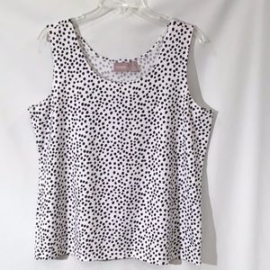 Chico's Tops - Chico’s Polka Dot Tank Size 3 Chico's Tops - Chico’s Polka Dot Tank Size 3